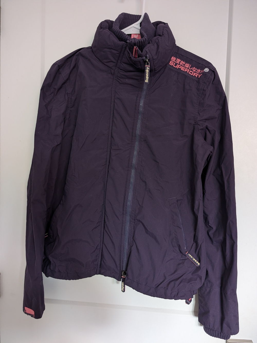 Superdry Women's Purple Windcheater Jacket